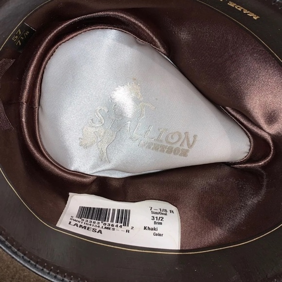 Authentic Stetson western cowboy hat - Picture 6 of 7